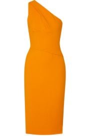 Narciso Rodriguez   One-shoulder stretch-crepe dress at Net A Porter